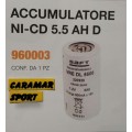 accumulatore ni-cd 5.5 ah d   ricambio